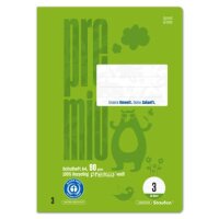Staufen&reg; Schulheft Premio Lineatur 3 liniert DIN...
