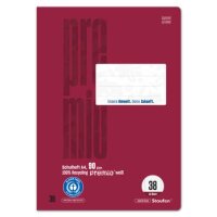 Staufen&reg; Schulheft Premio Lineatur 38 kariert DIN...