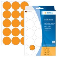 Vielzwecketiketten/Farbpunkte Ø 32 mm, rund,...