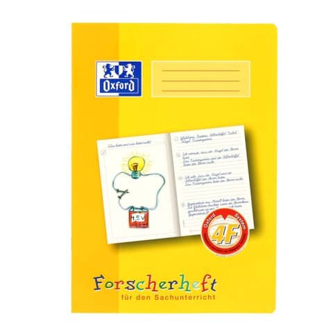 Schreiblernheft LIN 4F - A4, 16 Blatt, 90g/qm, Forscherheft
