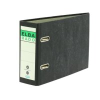 ELBA rado A5 quer Ordner schwarz marmori gallery