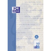 OXFORD Briefblock Recycling DIN A4 liniert, 1 Block