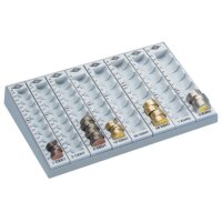 WEDO Zählbrett lichtgrau Metall-Geh gallery