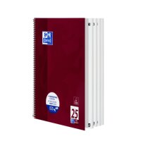 OXFORD Collegeblock Schule Lineatur 25 liniert DIN A4...