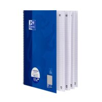 OXFORD Collegeblock Schule kariert DIN A4 Innenrand, 1 Block