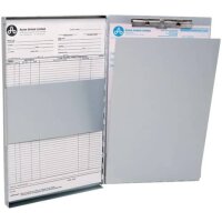 WESTCOTT Klemmbrett E-17004 00 DIN A4 silber Aluminium, 1...