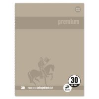 Collegeblock Premium LIN 30 - A4, 80 Blatt, 90 g/qm,...