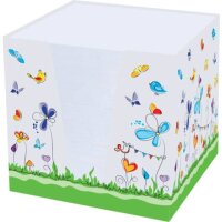 RNK-Verlag Zettelbox Schmetterlinge wei&szlig