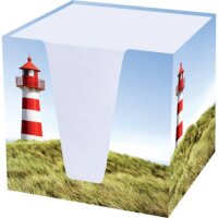 RNK-Verlag Zettelbox Leuchtturm wei&szli gallery