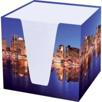 RNK-Verlag Zettelbox Skyline weiß  gallery