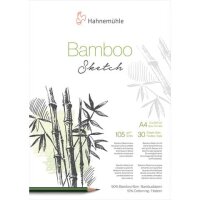 Skizzenblock Bamboo - A4, 105 g/qm, 30 Blatt