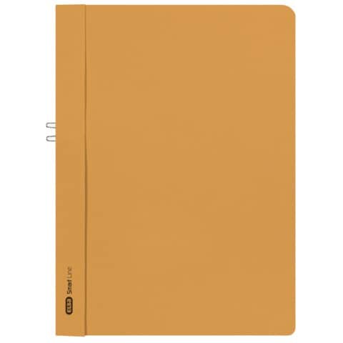 Klemmhandmappe ohne Deckel - A4, 10 Blatt, Manilakarton (RC), gelb