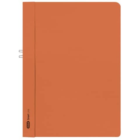 Klemmhandmappe ohne Deckel - A4, 10 Blatt, Manilakarton (RC), orange