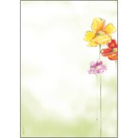 SIGEL Motivpapier Spring Flowers Motiv DIN A4 90 g/qm 50...