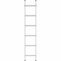 Hailo Anlegeleiter S60 ProfiStep uno silber 6 Sprossen, H: 1