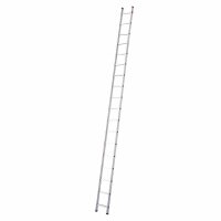 Hailo Anlegeleiter S60 ProfiStep uno silber 18 Sprossen,...
