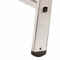 Hailo Anlegeleiter S60 ProfiStep uno silber 18 Sprossen, H: 
