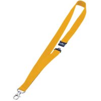 DURABLE Lanyards 813704, Textilband, gelb, 10 St.