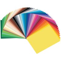 folia Tonpapier Sonderedition 50 farbsortiert 130 g/qm 50...