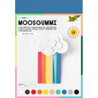 folia Moosgummi Basic sortier mehrfarbig gallery
