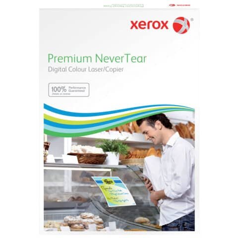 xerox Laserfolien Premium NeverTear 003R98091 matt, 100 Blatt