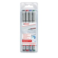 edding 150 Folienstifte-Set farbsortiert non-permanent, 4...