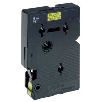 brother Schriftband TC-691 TC691, 9 mm, schwarz auf gelb,...