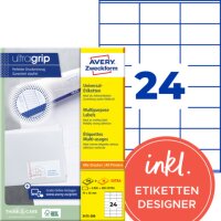 AVERY Zweckform Etiketten 3475-200 wei&szlig; 70,0 x...