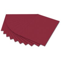 folia Fotokarton rot 300 g/qm 50 St.
