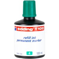 edding Nachf&uuml;lltusche T100 gr&uuml;n