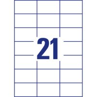 AVERY Zweckform Etiketten 3652-200 wei&szlig; 70,0 x...