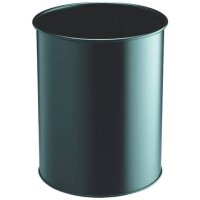 DURABLE Papierkorb 15,0 l schwarz, 1 St. gallery