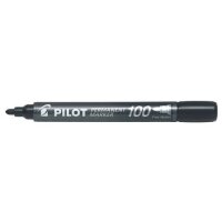 PILOT 100 Permanentmarker schwarz 1,0 mm, 1 St.
