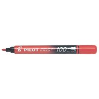 PILOT 100 Permanentmarker rot 1,0 mm, 1 St.