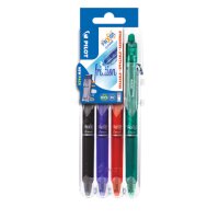 PILOT FRIXION ball CLICKER 2 Go Tintenroller-Set 0,4 mm,...