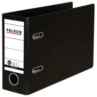 Ordner, A5 quer, 80mm, schwarz FALKEN 11 gallery