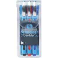 Schneider Kugelschreiber Slider Memo farbsortiert,...