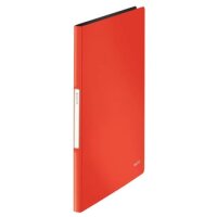 LEITZ Solid Sichtbuch DIN A4, 20 H&uuml;llen hellrot,...