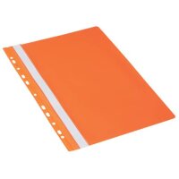 Schnellhefter - A4, Multilochung, PVC, orange