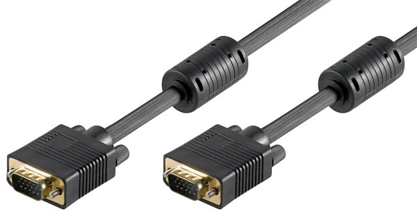 goobay VGA Kabel 15,0 m schwarz