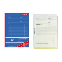 herlitz Lieferschein mit Empfangsschein Formularbuch 204,...