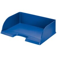 LEITZ Briefablage Jumbo quer Plus blau DIN A4, 1 St.