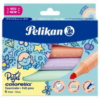 Pelikan Colorella Pastell 411 Filzstifte farb