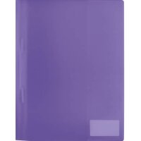 Schnellhefter - A4, PP, transluzent violett