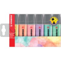 STABILO BOSS ORIGINAL Textmarker farbsortiert, 6 St.