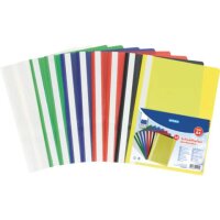 Schnellhefter, PP, 10 Stück, farbig sort