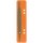 Heftstreifen Kunststoff, kurz - Deckleiste aus Metall, orange, 25 Stück