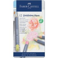 FABER-CASTELL Goldfaber Aqua Aquarellstifte farbsortiert,...