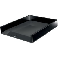 LEITZ Briefablage Duo Colour schwarz/grau DIN A4, 1 St.