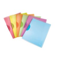 4176 Klemmmappe ColorClip Rainbow, A4, PP,